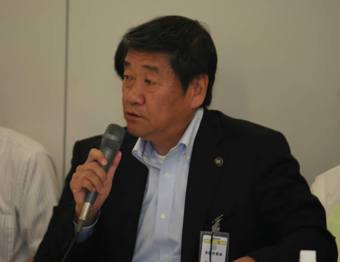 小林・八戸市長 