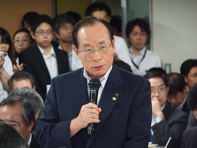 朝長・全国基地協議会会長