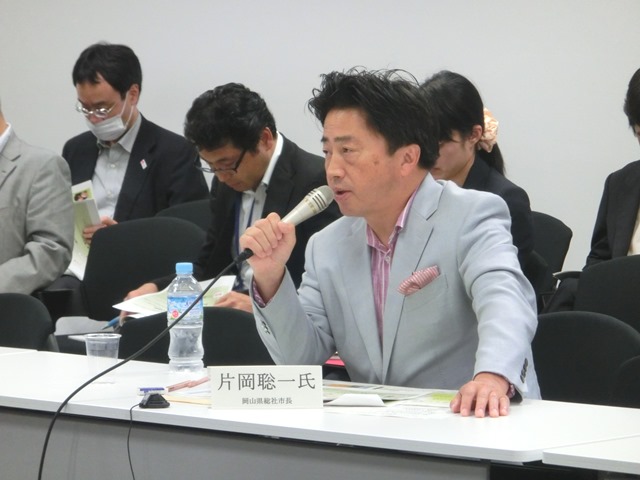 片岡・総社市長