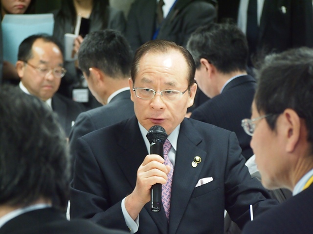 朝長・全国基地協議会会長